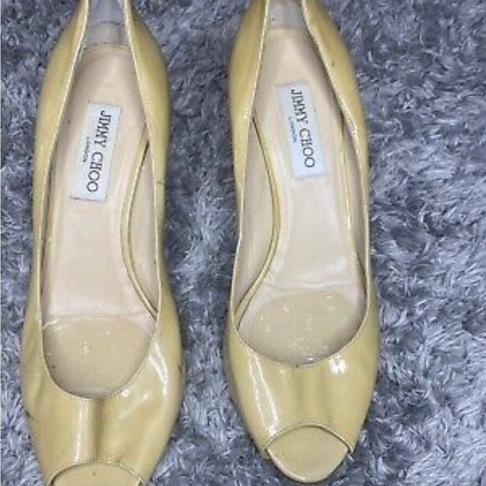 Jimmy Choo Peep Toe Heels